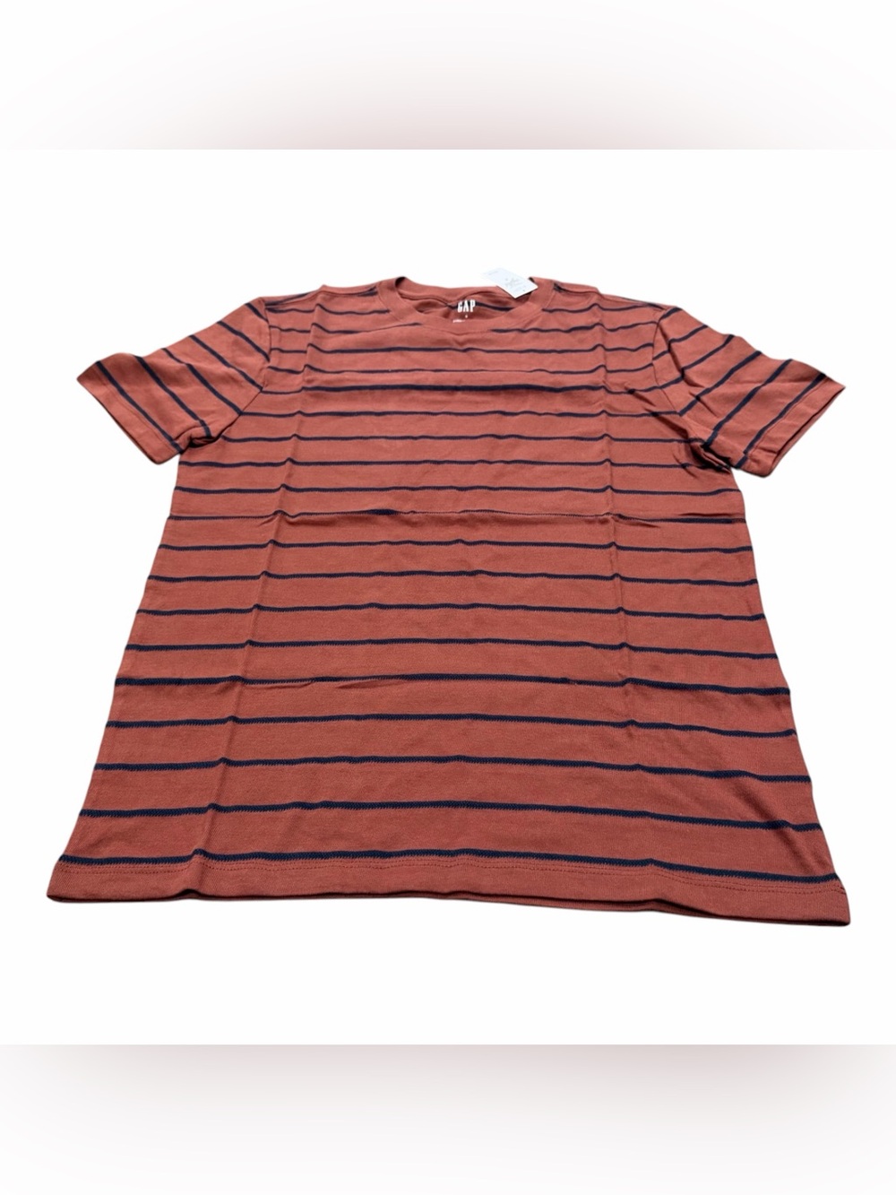 Gap Men’s Everyday Soft Crewneck T-Shirt, Brown Black, Size Small, NEW